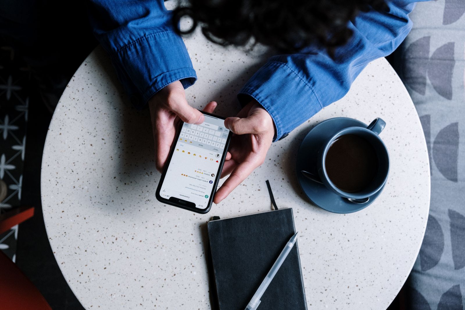 A creator running their sponsorship pipeline from their phone