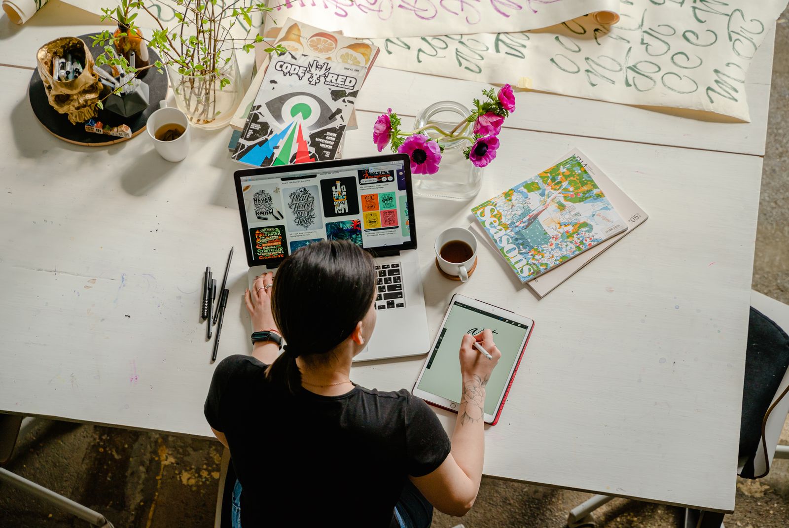 A creator running their whole workflow from the A1Ai desktop system